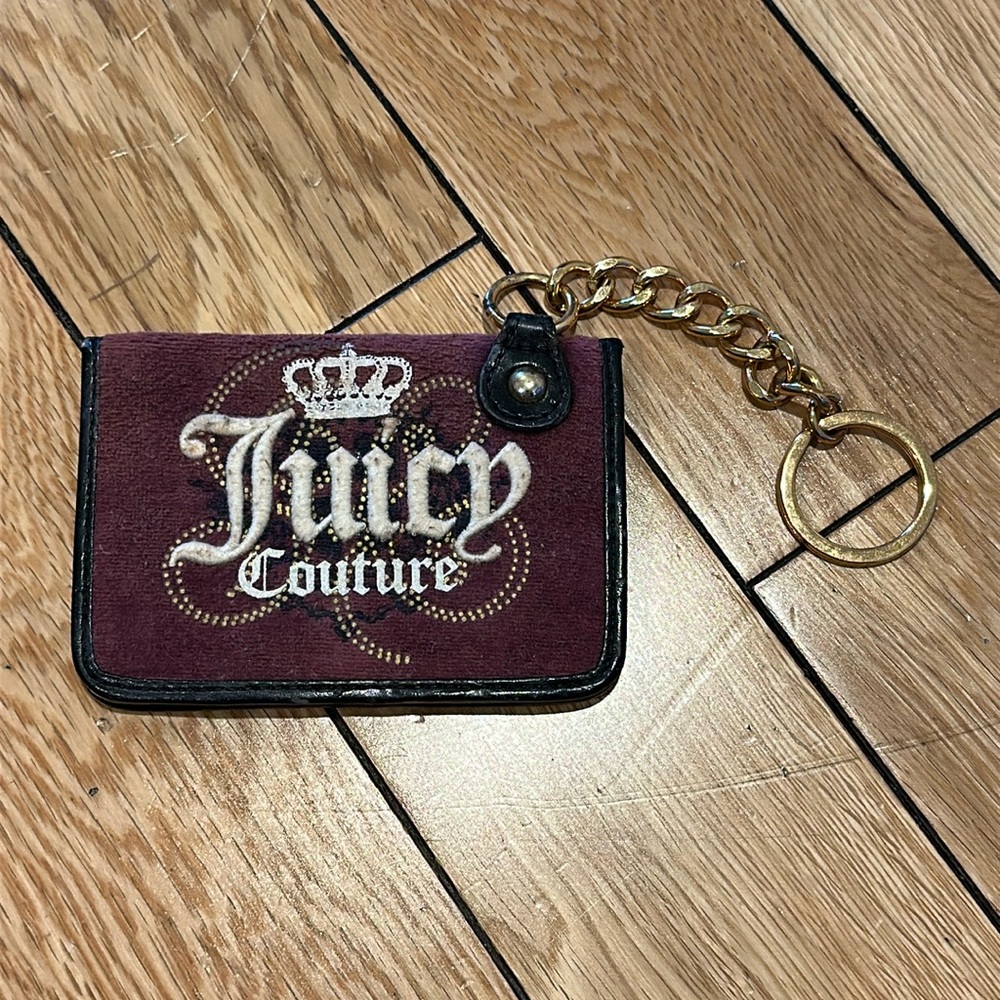 Vintage Juicy Couture Key & Card Wallet